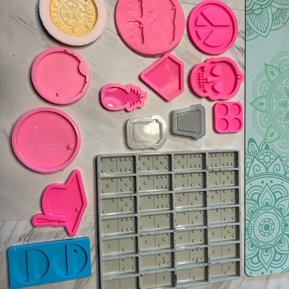 Resin silicon mold lot